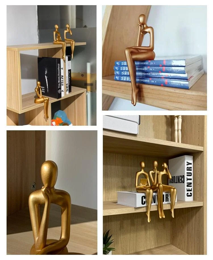 Mordern Figurines Abstract Home Decor Sculpture -