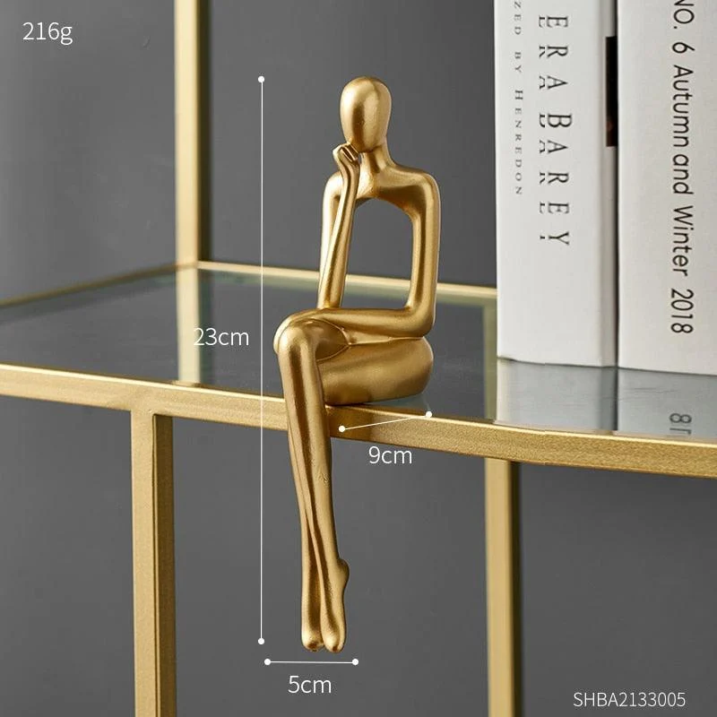Mordern Figurines Abstract Home Decor Sculpture -