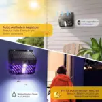 MosquitoStop ElektrischeInsektenfalle LeistungsstarkundLeise5