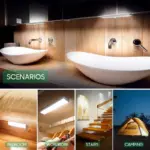 Motion Sensor Wireless LED Night Lights Bedroom Decor Light Detector Wall Decorative Lamp Staircase Closet Room 7d17ba83 072e 4a12 b6c1 22003f74b793