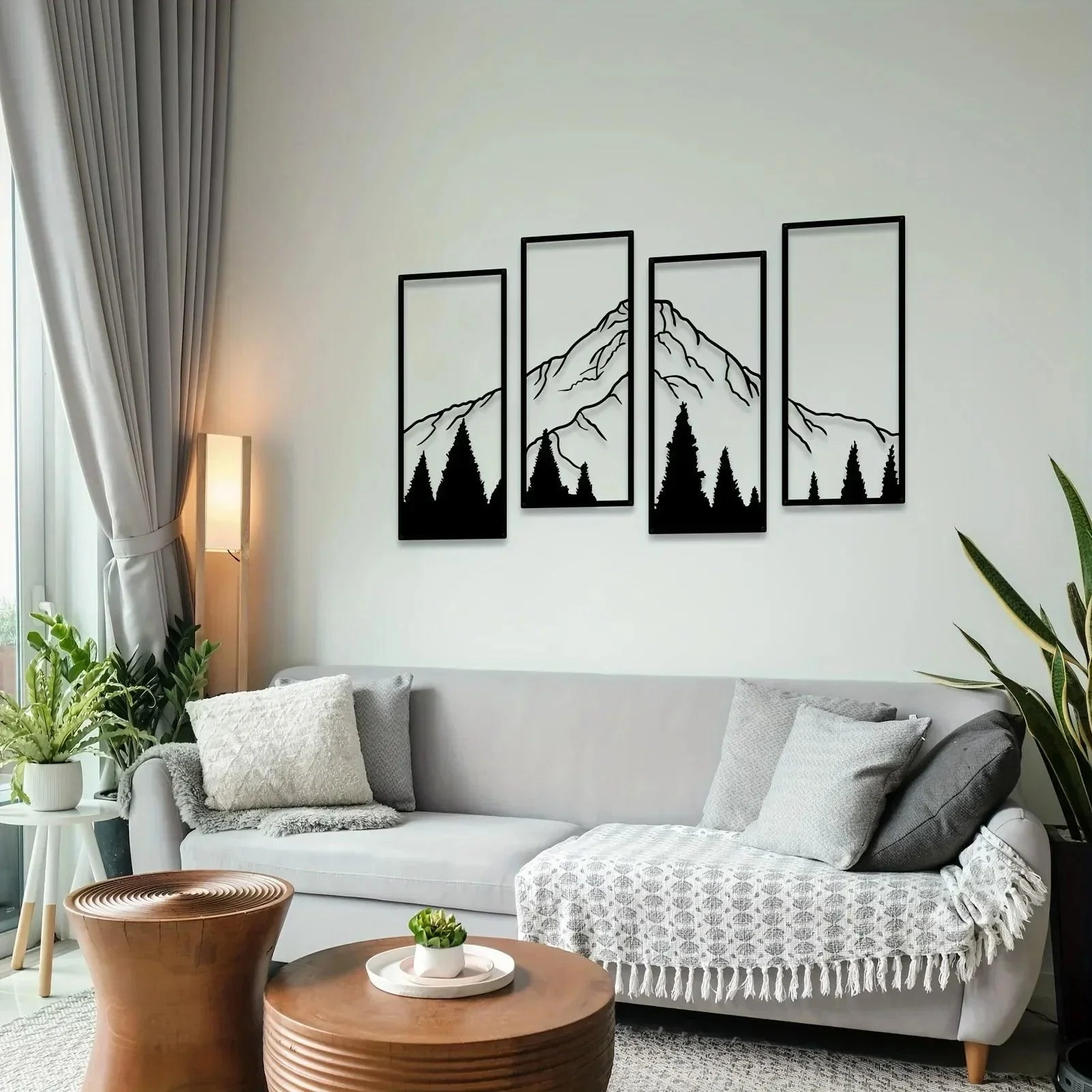 Mountain Frame Unique Wall Art - Homeko