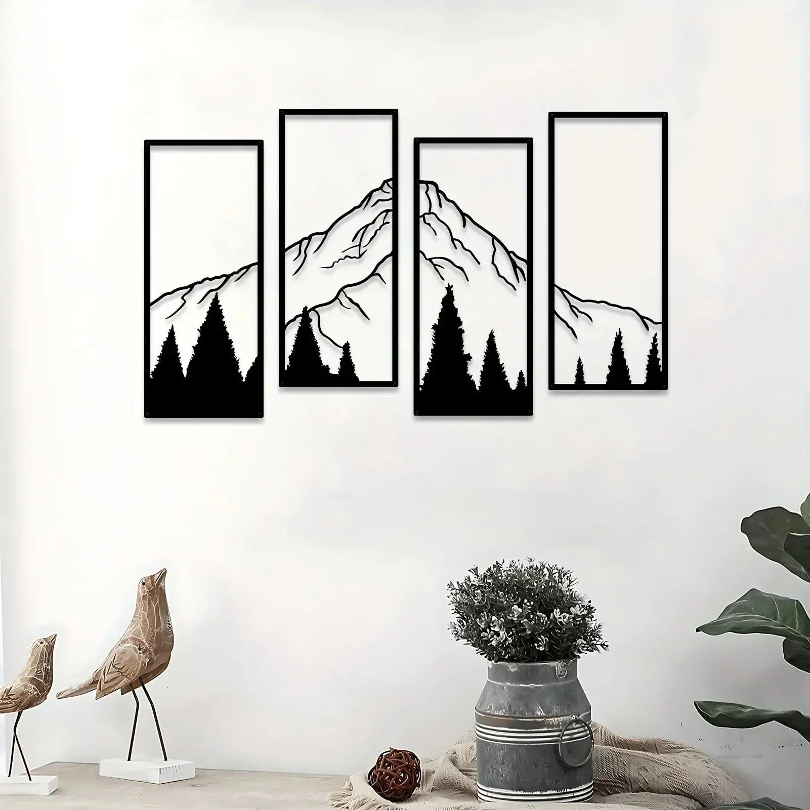 Mountain Frame Unique Wall Art - Homeko