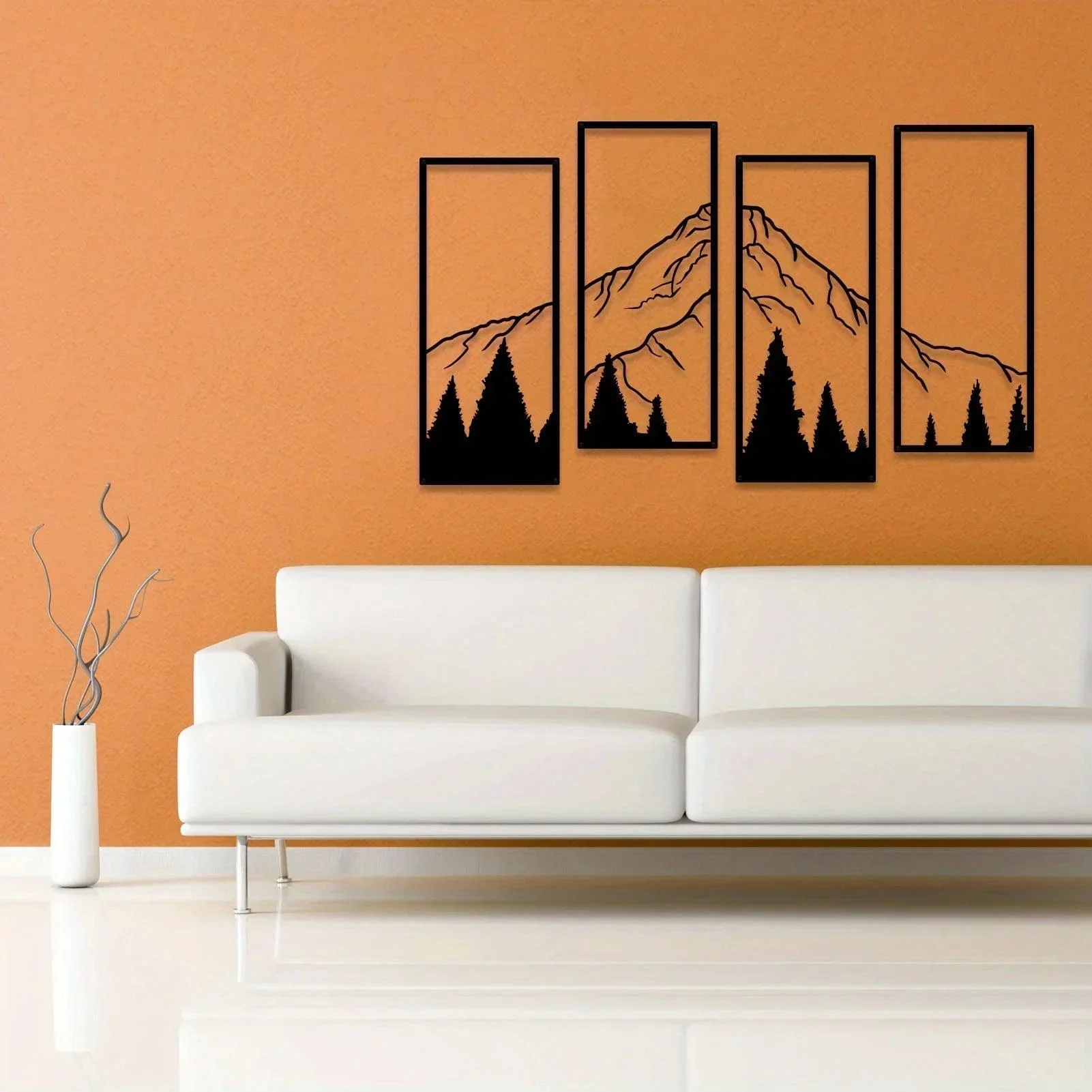 Mountain Frame Unique Wall Art - Homeko