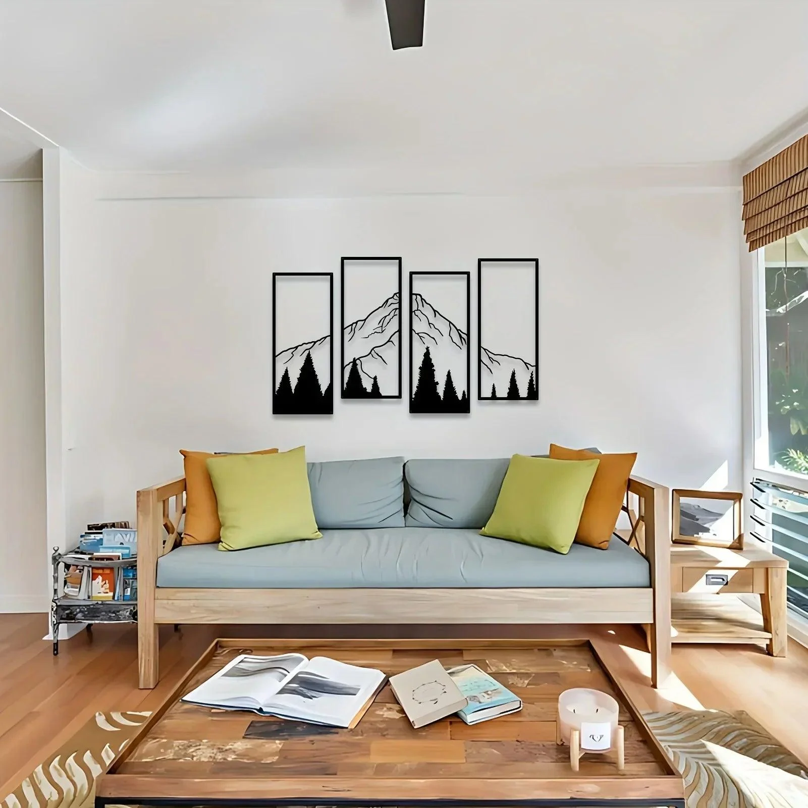 Mountain Frame Unique Wall Art - Homeko