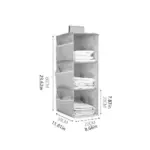 Multi layer Hanging Storage Bag