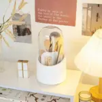 Multifunction 360 Rotating Pen Holder Pencil Makeup Brush Bucket Dust proof Cosmetic Storage Box Compartment Desktop 60ef1aa8 6f3c 46bd ace9 c74f6a8f8a12