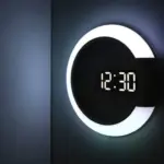 Multifunctional Led Lamp Wall Clock for Bedroom