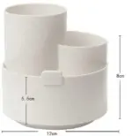 Multifunctional Rotatable Student Desk Organizers
