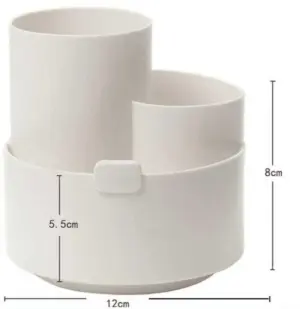 Multifunctional Rotatable Student Desk Organizers
