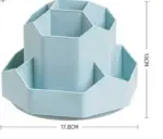 Multifunctional Rotatable Student Desk Organizers