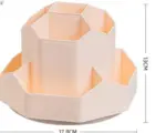 Multifunctional Rotatable Student Desk Organizers