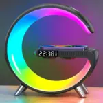 Multipurpose Bluetooth Speaker Lamp Charger Alarm Clock