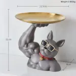 MuscularFrenchBulldogCandyTray-Homeko12 MuscularFrenchBulldogCandyTray Homeko12