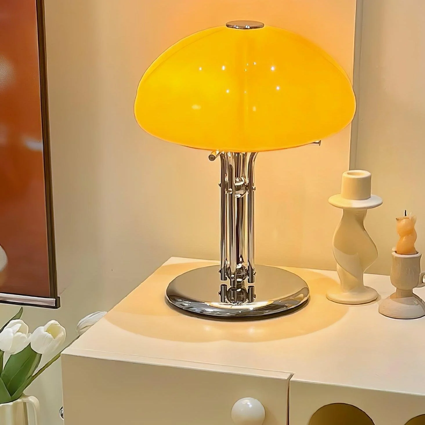 Mushroom Bauhaus Table Lamp 1