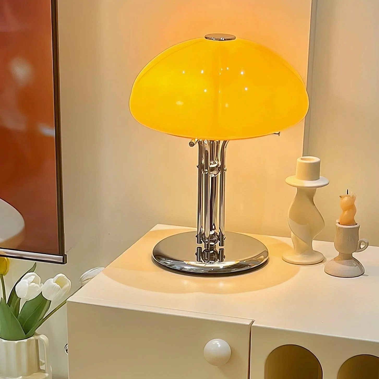 Mushroom Bauhaus Table Lamp 13