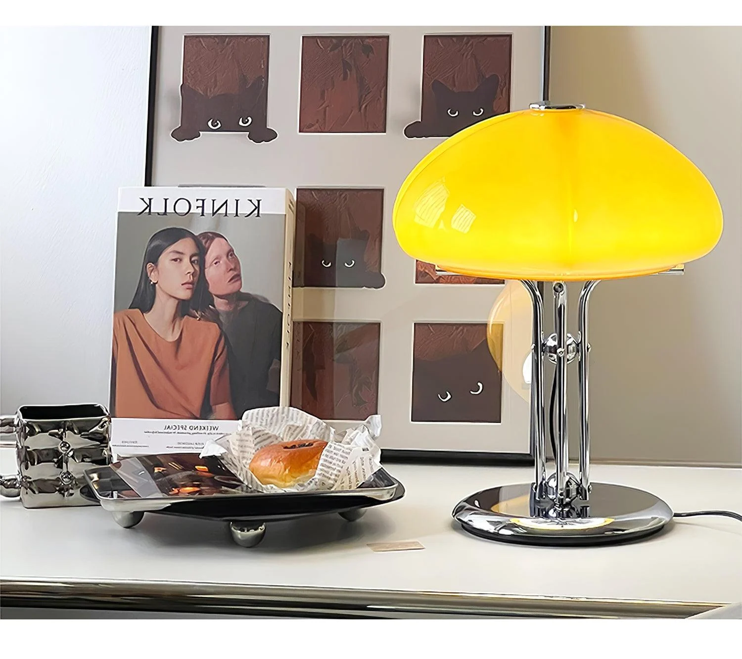 Mushroom Bauhaus Table Lamp 21