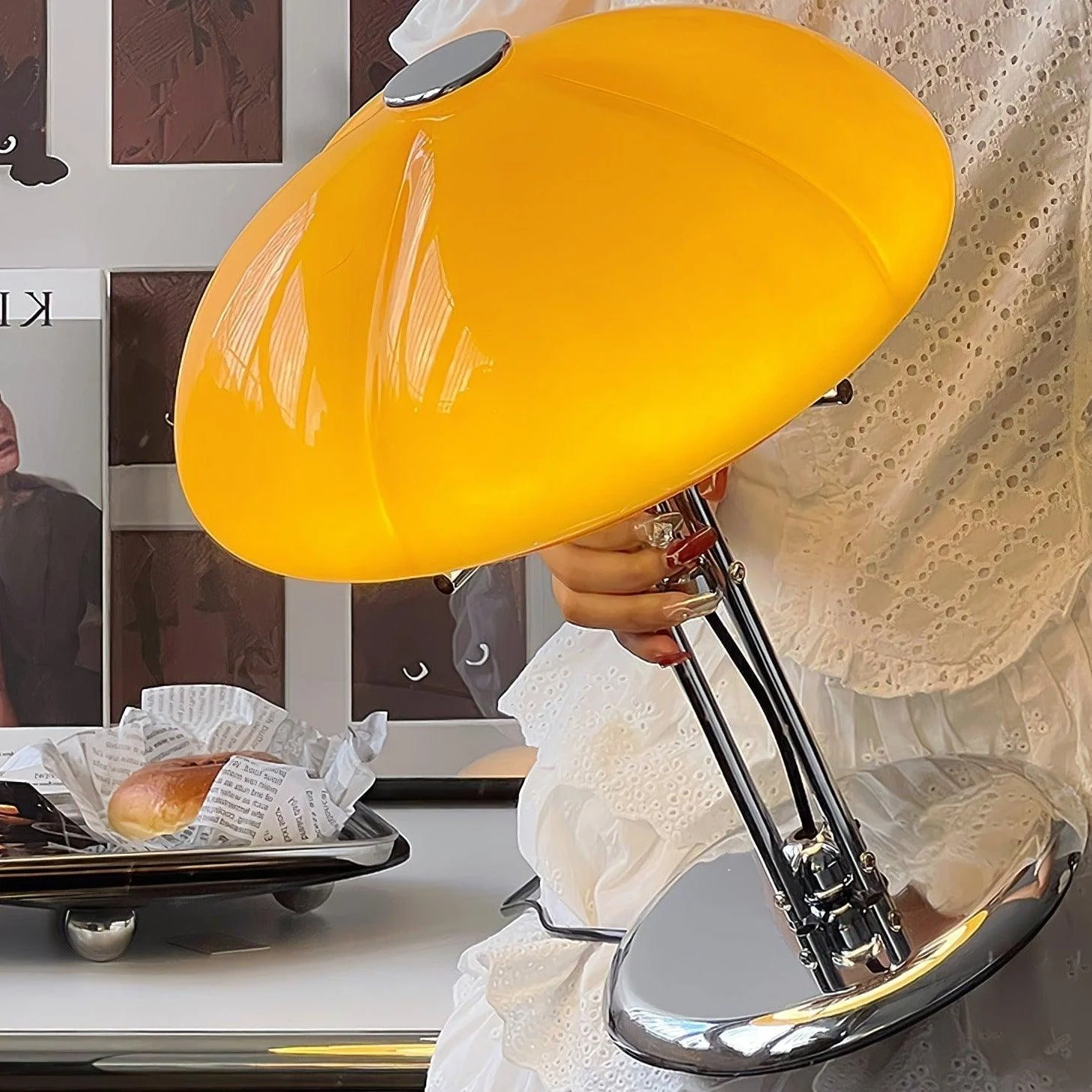 Mushroom Bauhaus Table Lamp 25