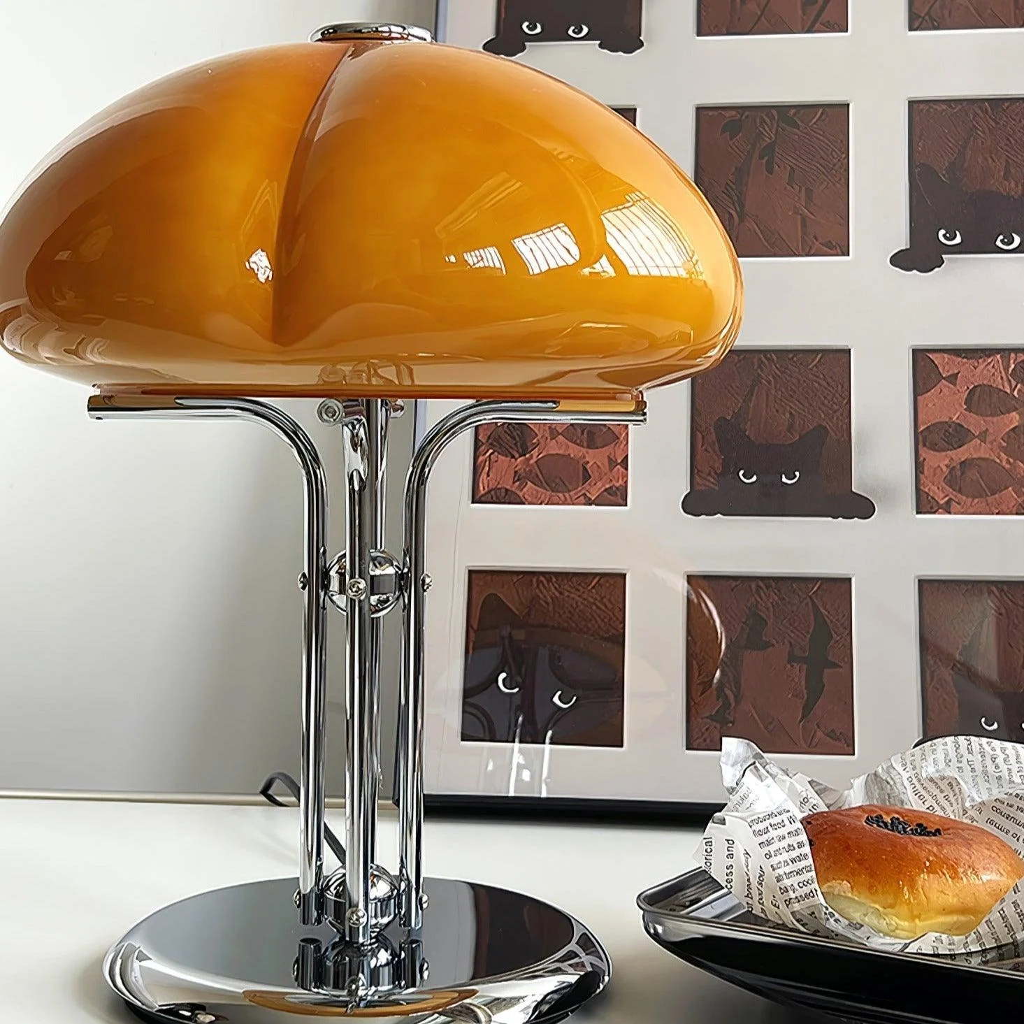 Mushroom Bauhaus Table Lamp 26