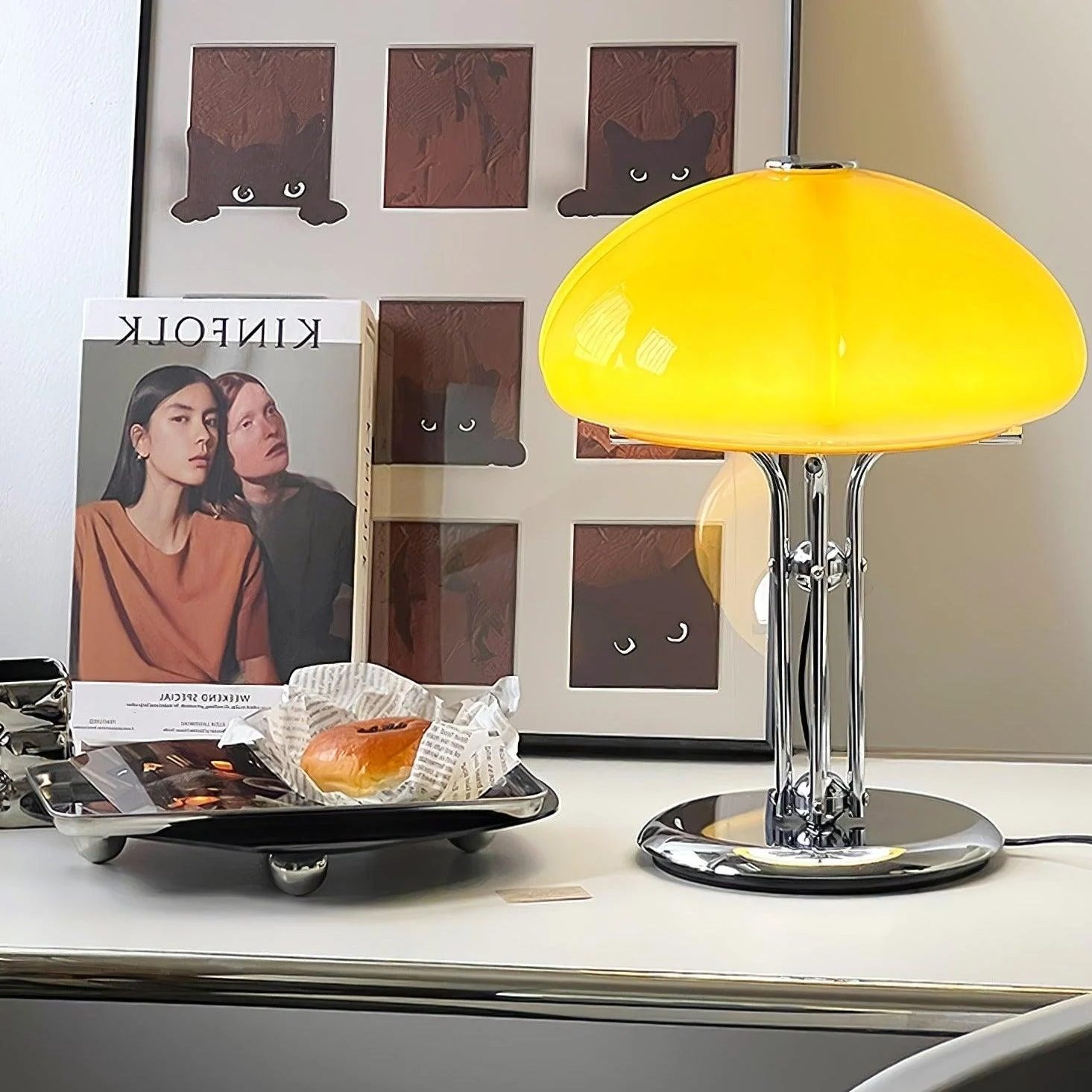 Mushroom Bauhaus Table Lamp 30