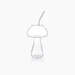 Mushroom_Design_Cocktail_Glass_with_Straw_-_-4348976 Mushroom Design Cocktail Glass with Straw