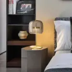 Mushroom Glass Table Lamp Designer Home Lighting