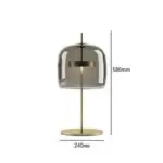 Mushroom Glass Table Lamp Designer Home Lighting