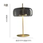 Mushroom Glass Table Lamp Designer Home Lighting