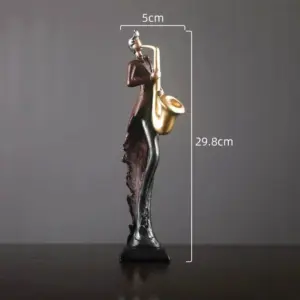 Musical Instrument Figurines Sculpture