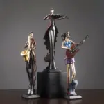MusicalInstrumentFigurinesSculpture Homeko3