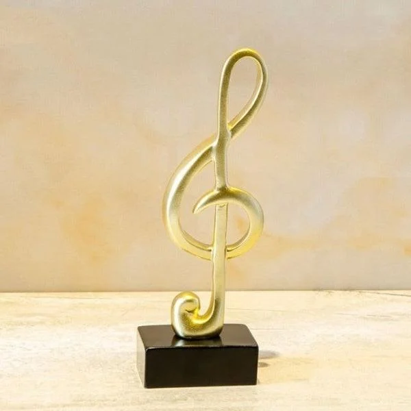 Musical Notes Decorative Figurine -