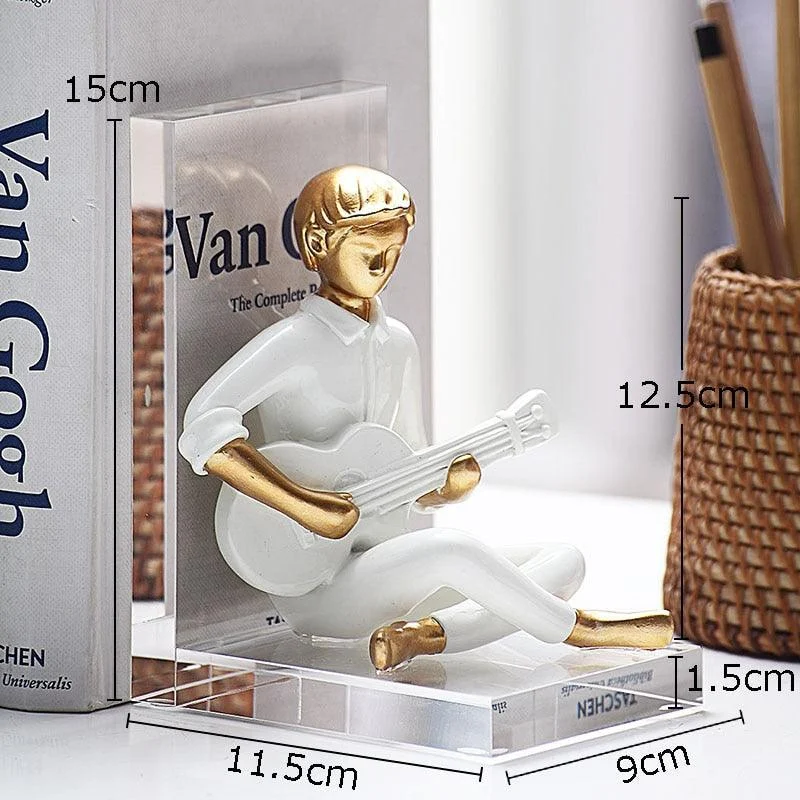 Musician Bookends -