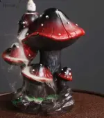 Mysterious Resin Mushroom Incense Burner