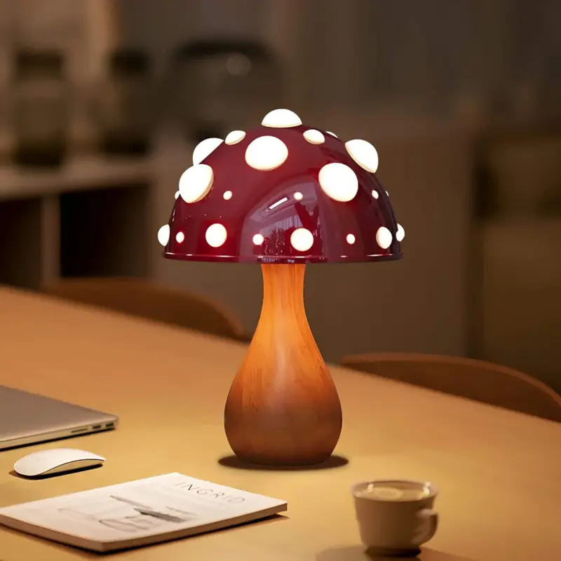 MysticShroom ZauberhafteAmanitaPilzlampe3