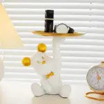 NEW Resin Bear Storage Tray Nordic Creative Figurines Ornaments living room decoration Porch Desk Keys Candy 6966341b b2e9 46fa af41 6a55ec2ed6af