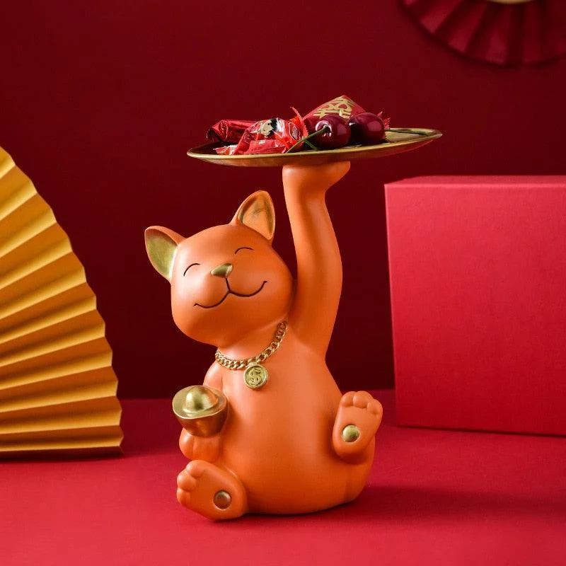 Nagaya Fortune Cat Candy Tray - Homeko