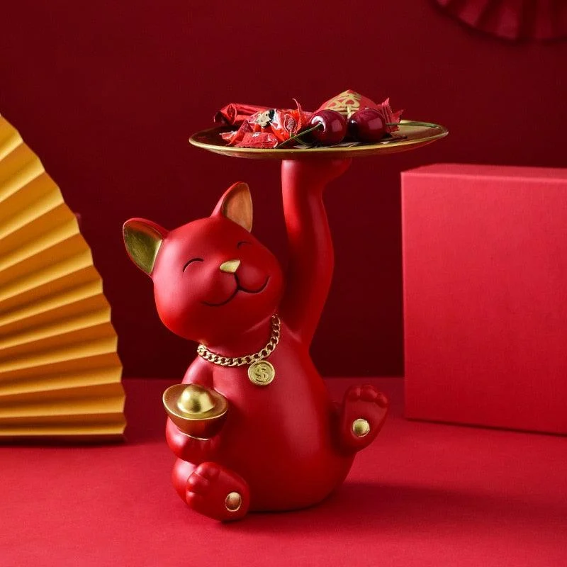 Nagaya Fortune Cat Candy Tray - Homeko