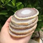 Natural Agate Stone Coasters Decorfaure
