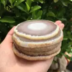 Natural Agate Stone Coasters Decorfaure