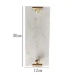 Natural Marble Decorative Serving Tray Decorfaure
