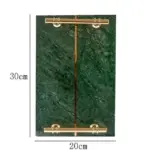 Natural Marble Decorative Serving Tray Decorfaure