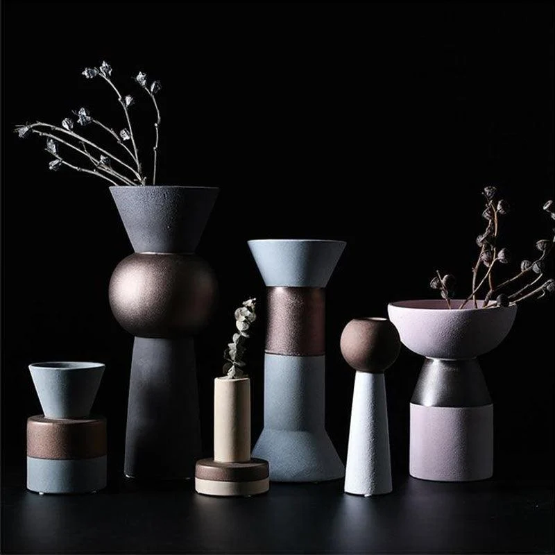 Naturalstonetexturevases 1