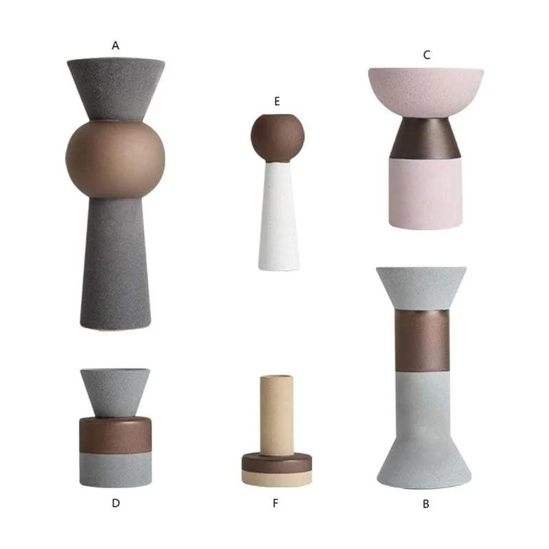 Naturalstonetexturevases 8