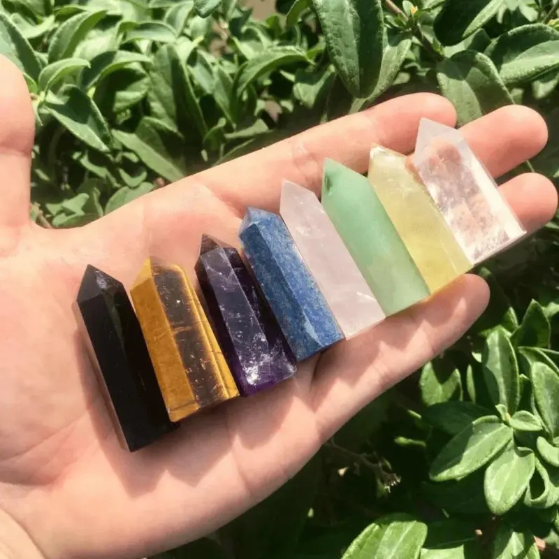 Natural Crystal Towers