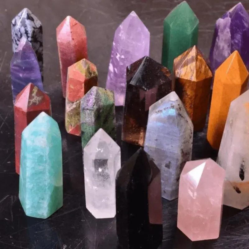 Natural Crystal Towers
