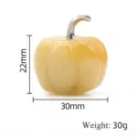 Natural Crystals Stone Pumpkin Statue