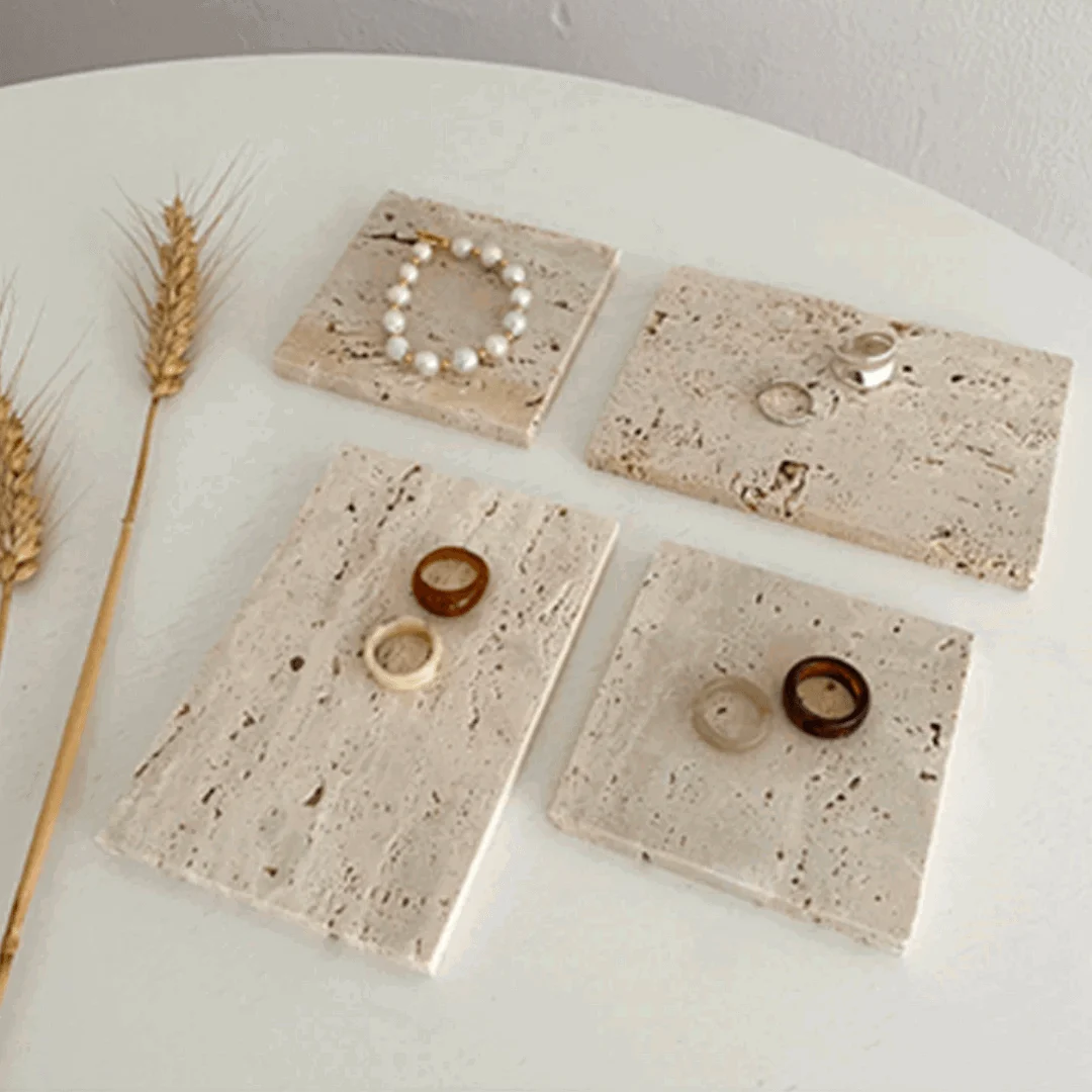 Natural Stone Decorative Tray -