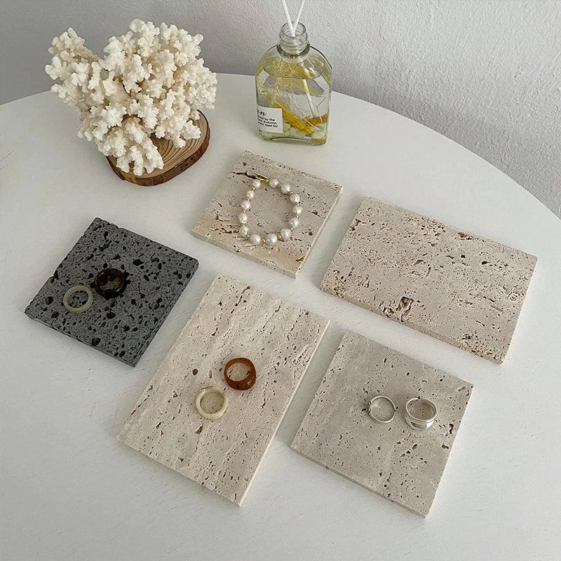 Natural Stone Decorative Tray -