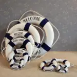 NauticalLifebuoyWallHanging Homeko4