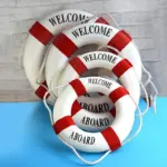 NauticalLifebuoyWallHanging Homeko5