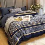Navy-Printed-Colorful-Bedding-Set-Ultra-Soft-Egyptian-Cotton-Queen-King-size-4Pcs-Duvet-Cover-Set_06284bc8-4438-4675-99df-197a0c5a95a1 Navy Printed Colorful Bedding Set Ultra Soft Egyptian Cotton Queen King size 4Pcs Duvet Cover Set 06284bc8 4438 4675 99df 197a0c5a95a1